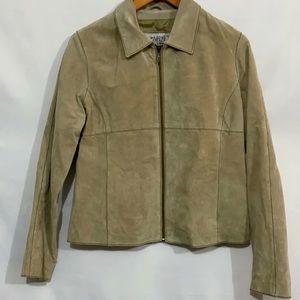 Wilsons Leather Suede zip up jacket